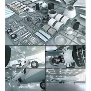 ZK-PRG03-001航空零部件打磨机器人工作站